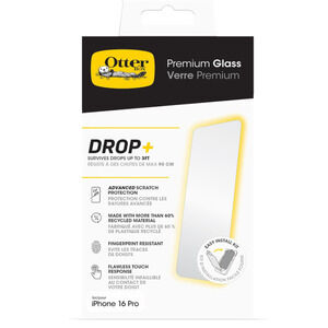 OTTERBOX iPhone 16 Pro Premium Glass Drop Scratch Screen Protector